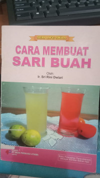 Image of CARA MEMBUAT SARI BUAH